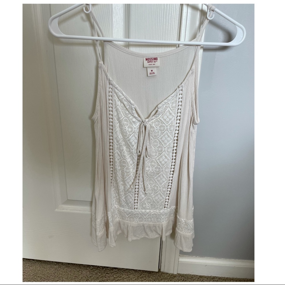 Mossimo Cream Colored Summer Tank